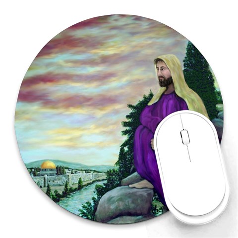 Jesus Overlooking Jerusalem Front