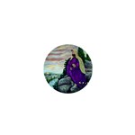 Jesus Overlooking Jerusalem by Ave Hurley - 1  Mini Button