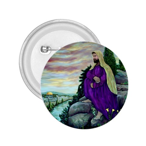 Jesus Overlooking Jerusalem by Ave Hurley Front