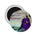 Jesus Looking At The Temple   Ave Hurley  Ah 001 159 2.25  Magnet