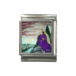 Jesus Overlooking Jerusalem - Ave Hurley of ArtRevu - Italian Charm (13mm)