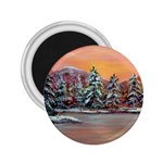 Jane s Winter Sunset by Ave Hurley - 2.25  Magnet