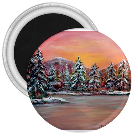 Jane s Winter Sunset by Ave Hurley Front