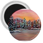 Jane s Winter Sunset by Ave Hurley - 3  Magnet