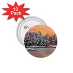 Jane s Winter Sunset by Ave Hurley - 1.75  Button (10 pack) 