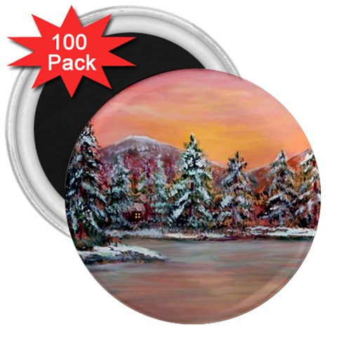 Jane s Winter Sunset by Ave Hurley Front