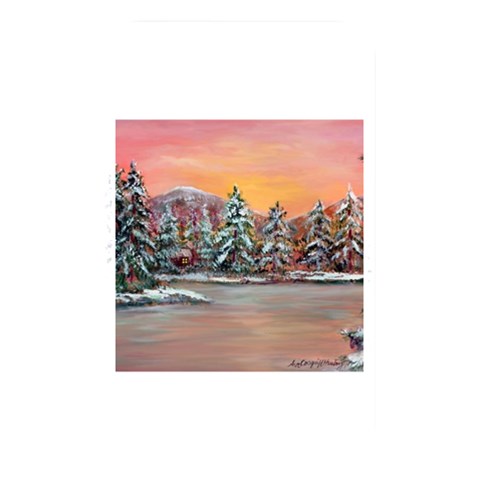 Janes Winter Sunset    Ave Hurley Ah 001 082 Memory Card Reader (Rectangular) from ArtsNow.com Front