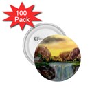 Brenton s Waterfalls by Ave Hurley - 1.75  Button (100 pack) 