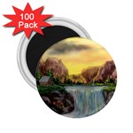 Brenton s Waterfall -  Ave Hurley  2.25  Magnet (100 pack) 