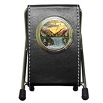 Brenton s Waterfall -  Ave Hurley  Pen Holder Desk Clock