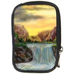 Brenton s Waterfalls by Ave Hurley - Compact Camera Leather Case
