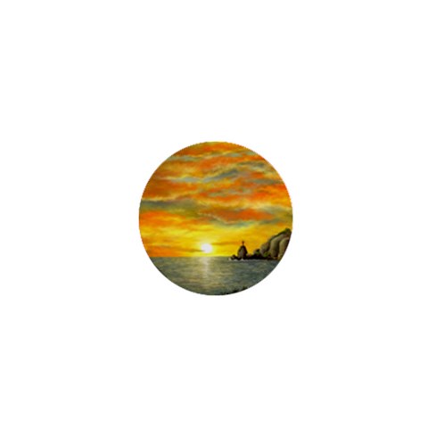 Sunset Of Hope (2mb) 1  Mini Button from ArtsNow.com Front