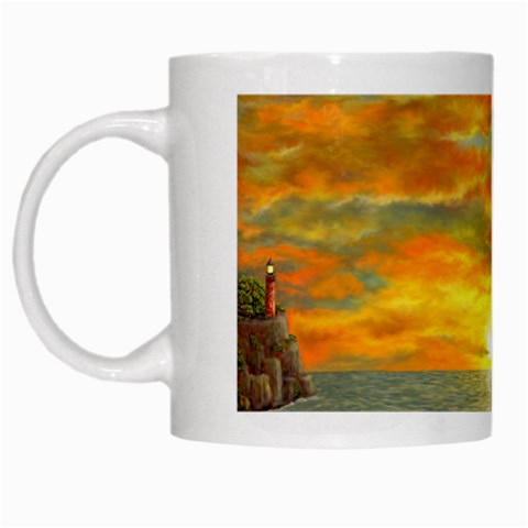 Sunset Of Hope (2mb) White Mug from ArtsNow.com Left