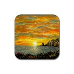 Sunset Of Hope (2mb) Rubber Coaster (Square)