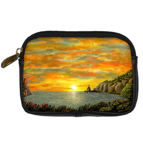Sunset Of Hope (2mb) Digital Camera Leather Case from ArtsNow.com Front