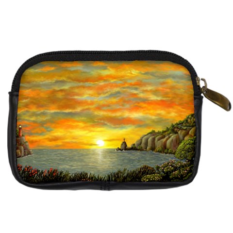 Sunset Of Hope (2mb) Digital Camera Leather Case from ArtsNow.com Back