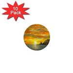 Sunset of Hope by Ave Hurley - 1  Mini Button (10 pack) 