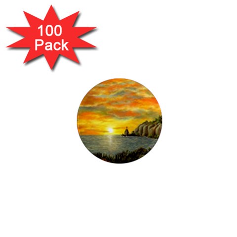 Sunset Of Hope  1  Mini Magnet (100 pack)  from ArtsNow.com Front
