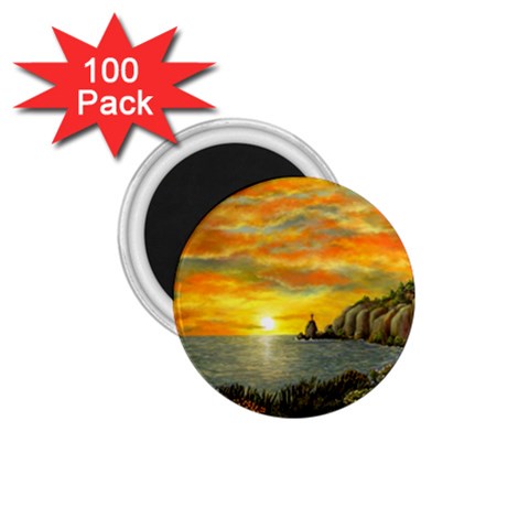 Sunset Of Hope  1.75  Magnet (100 pack)  from ArtsNow.com Front