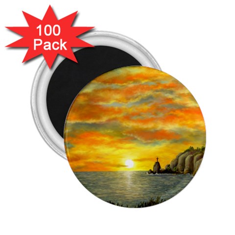 Sunset Of Hope  2.25  Magnet (100 pack)  from ArtsNow.com Front