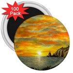 Sunset Of Hope  3  Magnet (100 pack)