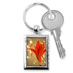 Jd 300 001 Joyce Dickens Almost A Blossom In Bubbles Key Chain (Rectangle)