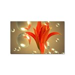 Jd 300 001 Joyce Dickens Almost A Blossom In Bubbles Sticker (Rectangular)