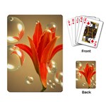 Jd 300 001 Joyce Dickens Almost A Blossom In Bubbles Playing Cards Single Design
