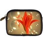 Jd 300 001 Joyce Dickens Almost A Blossom In Bubbles Digital Camera Leather Case