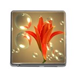 Jd 300 001 Joyce Dickens Almost A Blossom In Bubbles Memory Card Reader with Storage (Square)