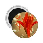 Jd 300 001 Joyce Dickens Almost A Blossom In Bubbles 2.25  Magnet