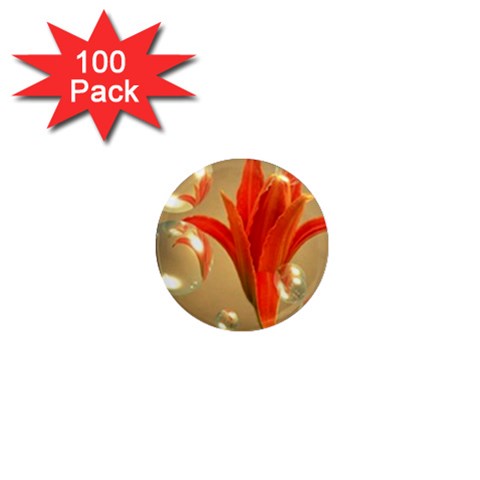Jd 300 001 Joyce Dickens Almost A Blossom In Bubbles 1  Mini Magnet (100 pack)  from ArtsNow.com Front