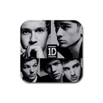 One Direction One Direction 31160676 1600 900 Rubber Square Coaster (4 pack)