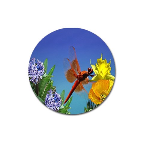 Celebrate Spring Magnet 3  (Round) from ArtsNow.com Front