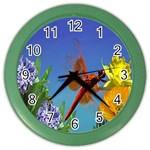 Celebrate Spring Color Wall Clock