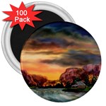 Abigail s Hideaway 3  by Ave Hurley  - 3  Magnet (100 pack)