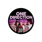 One Direction One Direction 31160676 1600 900 Rubber Round Coaster (4 pack)