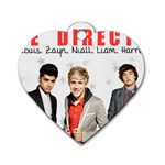 One Direction One Direction 31160676 1600 900 Dog Tag Heart (One Side)