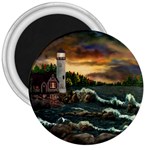 David Bowman Lighthouse 3  Magnet