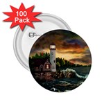 David s Lighthouse by Ave Hurley - 2.25  Button (100 pack)