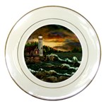 David Bowman Lighthouse Porcelain Plate