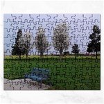  Waiting in the Park  Jigsaw Puzzle (Rectangular)