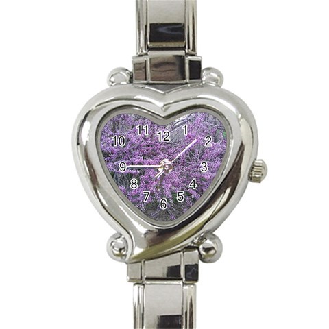 T4 Heart Italian Charm Watch from ArtsNow.com Front