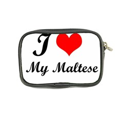 I Love My Maltese Ultra Compact Camera Case from ArtsNow.com Back