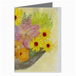 Jacquei Essex - Bowl of Flowers Greeting Card