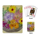 Jacquei Essex - Bowl of Flowers Playing Cards Single Design