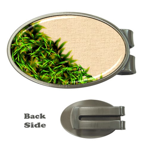 Papyrus1 Money Clip (Oval) from ArtsNow.com Front