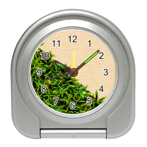 Papyrus1 Travel Alarm Clock from ArtsNow.com Front