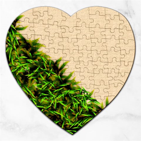Papyrus1 Jigsaw Puzzle (Heart) from ArtsNow.com Front