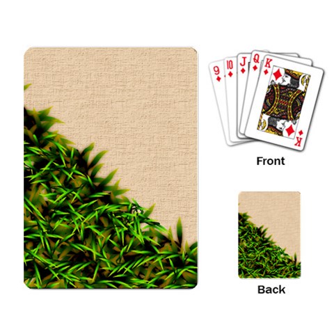 Papyrus1 Playing Cards Single Design from ArtsNow.com Back